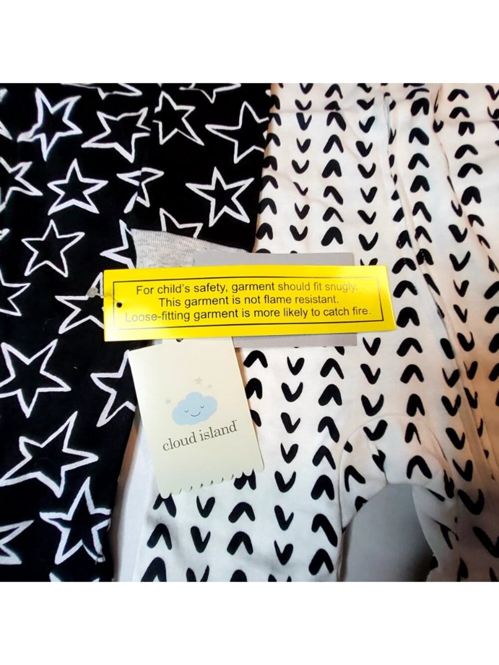 Cloud Island Cotton Baby Footed Sleeper With Non-Slip Soles & Zipper Closure 18M - Picture 13 of 13